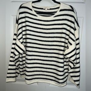 Striped Sweater, Size Small